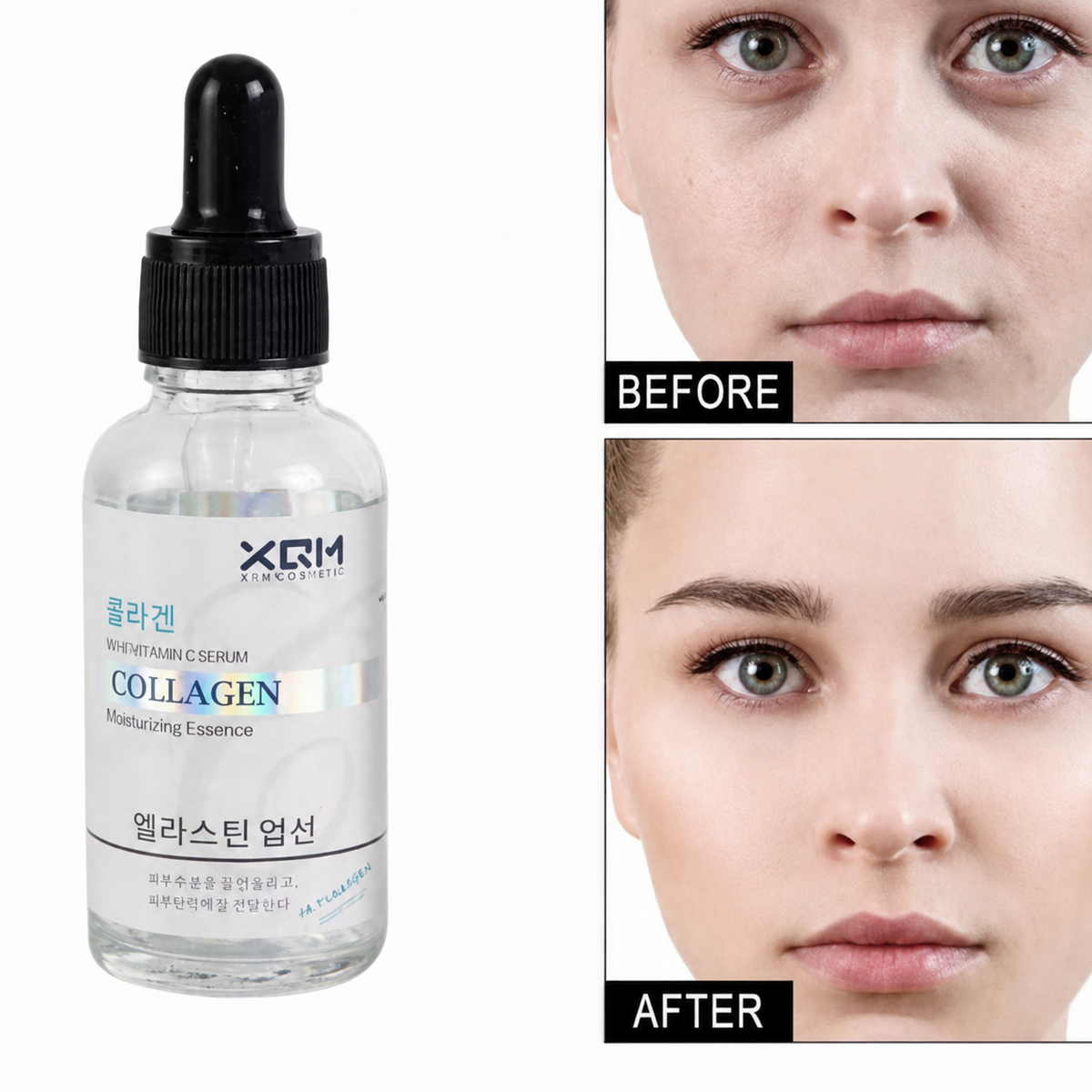 XQM Collagen & Vitamin C Moisturizing Serum – 30ml