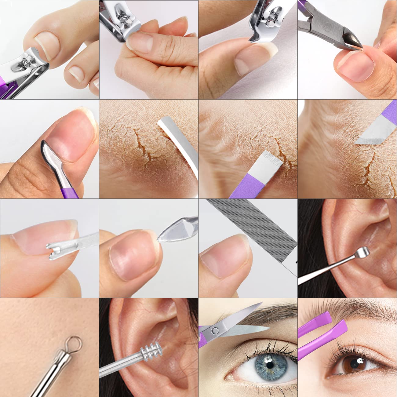 Premium 16-Piece Nail Care Kit